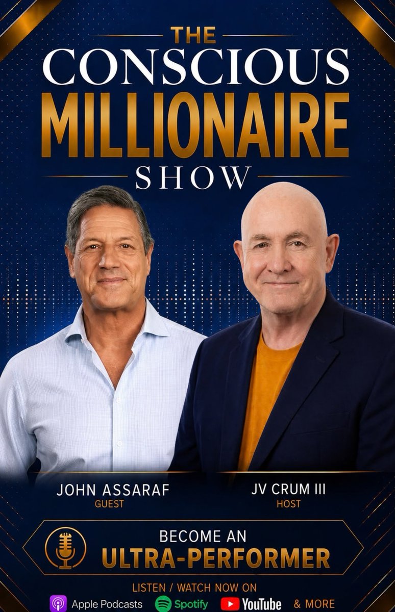 JVCrum's tweet photo. HOW DO YOU BECOME UNSTOPPABLE?

In this episode, JV Crum III and John Assaraf explore The Neuroscience of Being Unstoppable

🎧 Listen here: https://t.co/nUBG95Rg5S 

#BusinessGrowth #Profitability #BusinessPerformance #BusinessStrategy #LeadershipPerformance #HighPerformance https://t.co/uU6cv8BNT2
