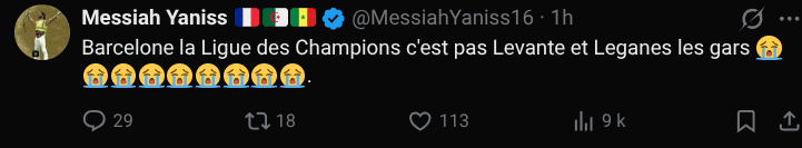 Riles_dz10's tweet photo. @MessiahYaniss16 sa disais sa ya mm pas une heure sale suceur https://t.co/aoegSimbsr