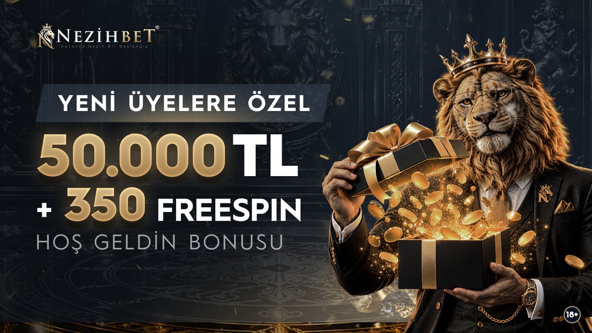 GirisAdresiTR1's tweet photo. 🏆 YENİ ÜYELERİN DİKKATİNE!

50.000 TL + 350 Freespin hoş geldin bonusu Nezihbet’te tanıtılıyor. 🦁 Koşulları öğren, kampanyayı incele.

👉 https://t.co/k9smiuw8fD
#HoşGeldinBonusu https://t.co/O6irVJC9NN