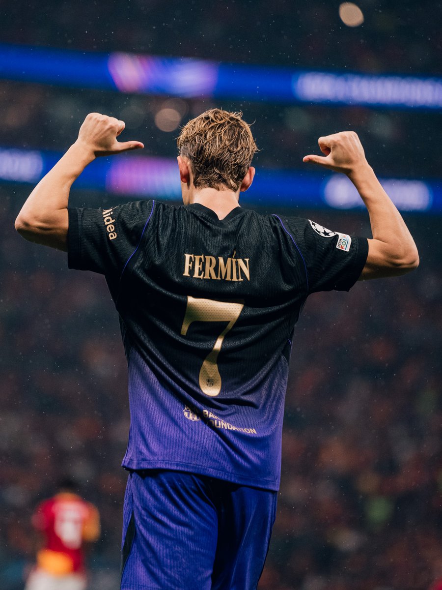 FCBarcelona's tweet photo. In case you forgot, I’m Fermín López. https://t.co/llQEMWAqtX