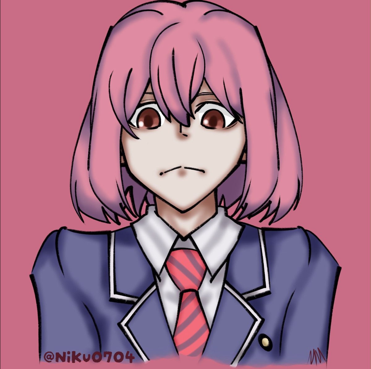 Niku1181099's tweet photo. Day287! Of drawing a fictional character whose birthday is today! So happy birthday to.. Hisako Arato! #originalarg #digitalart #HisakoArato #FoodWars #day287 https://t.co/Y33UCh16yl