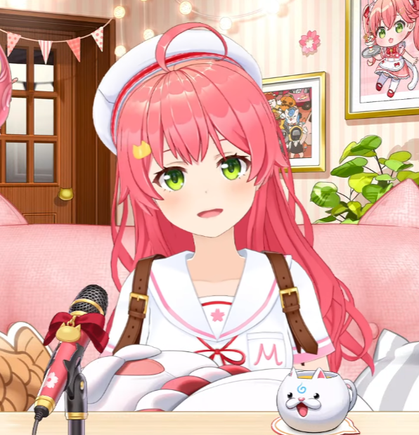 Umiboshi_'s tweet photo. Huge fan of how instead of doing 3D model reveals like most vtubers, Mikochi and AZKi did Live2D model reveals lol https://t.co/s8lb0ndgAj