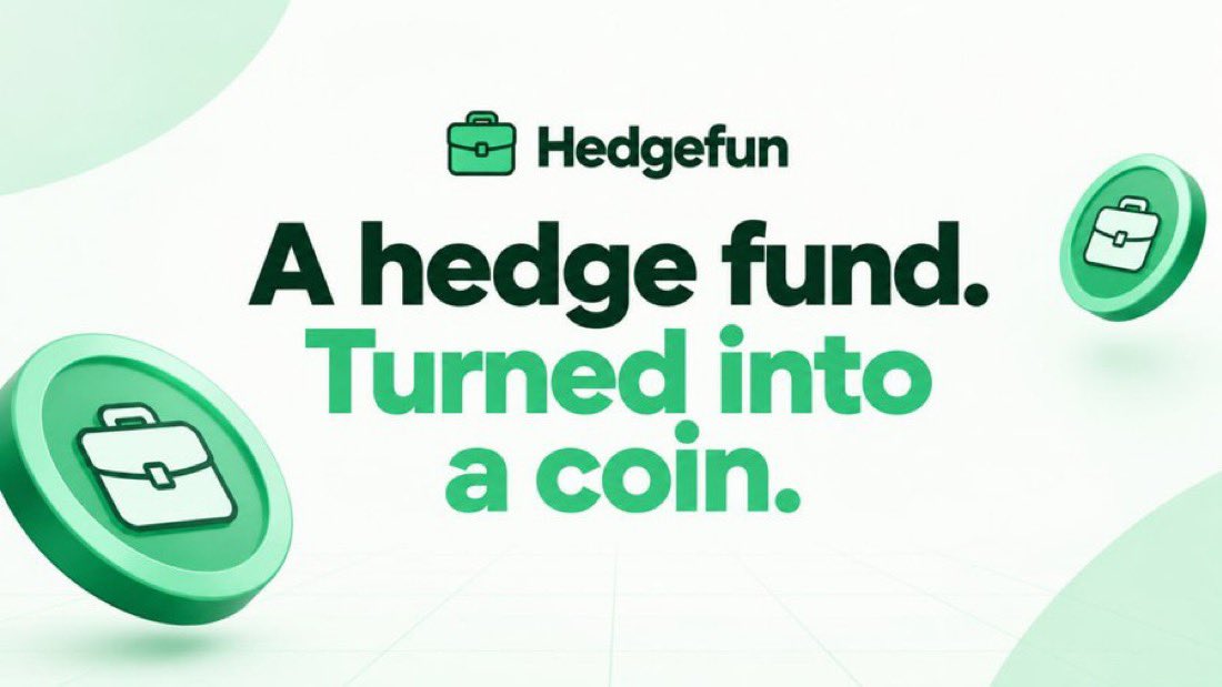 HedgeFunSI's tweet photo. Launch your own Al-managed fund on Solana.

Turn any strategy into a coin, give it an Al fund manager, and let the manager trade.

Creator fees fund the managers portfolio and compute. 

Profits from the fund are distributed daily to holders. https://t.co/bn5Vm5XIIg