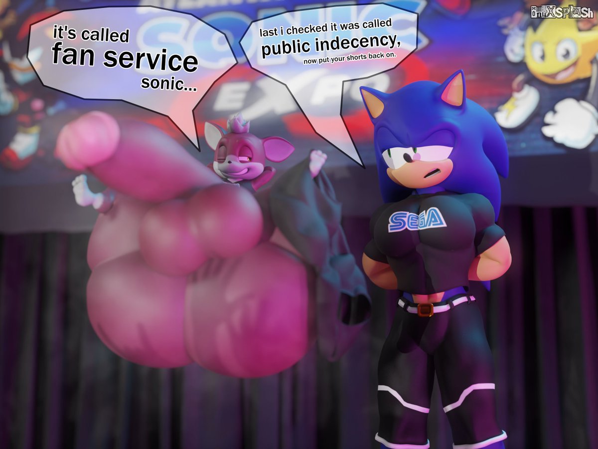 OnyxSplaash's tweet photo. chip's sonic expo visit 
#nsfw #porn https://t.co/hkMSITeH1p