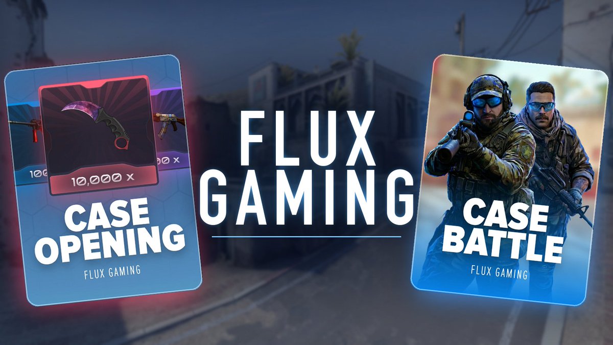 FluxGamingorg's tweet photo. Have you tried one of our first released games Case Opening and Case Battle? 👀 
  Some users have already managed to hit the highest multiplier of 10'000X 💹 
  Head over to "Only on Stake" section and revive the old CS:GO case opening era 🔫 https://t.co/GxlxhmHaZF