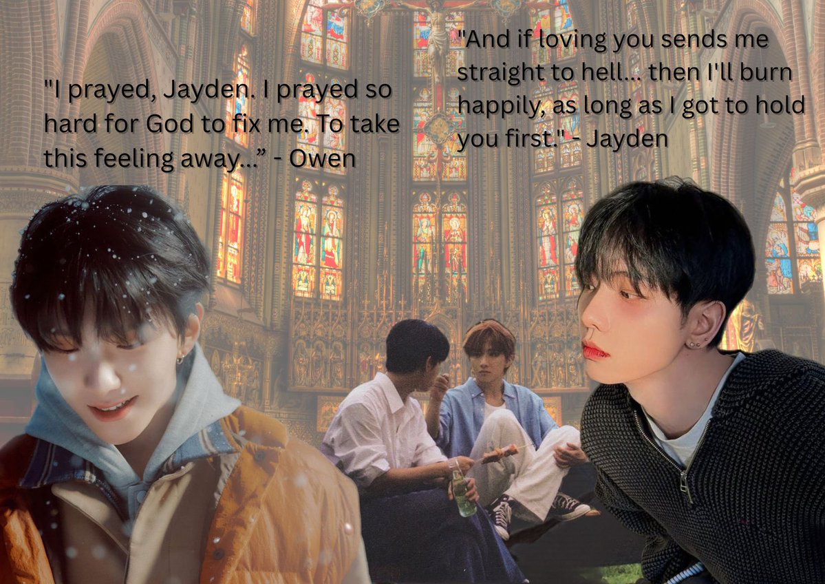 qwertyokoo's tweet photo. if loving you is a sin, i’d gladly walk through the fire of hell if that’s the only way to be with you…

daenghak au (on medium, i cant open my a03🙏🏻) https://t.co/9zLPusufOi