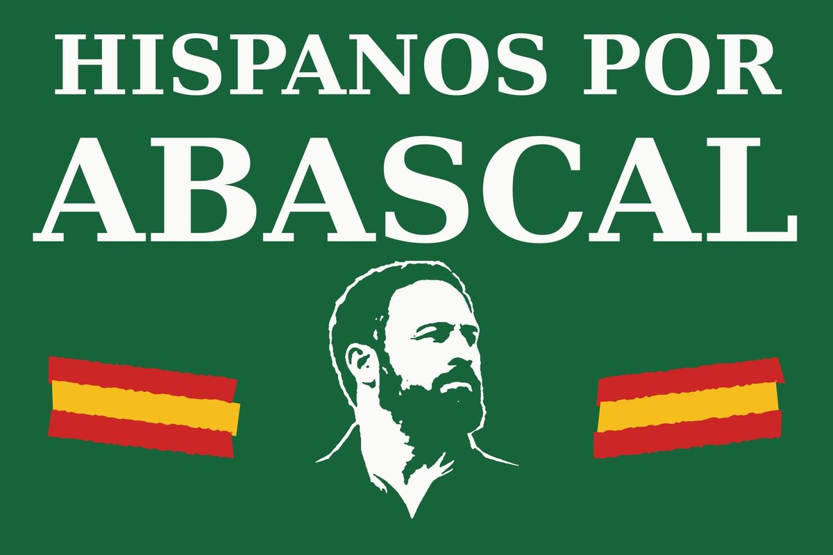 HispanosVOX's tweet photo. Para todos los hermanos que nos piden el diseño de la bandera de Hispanos con @Santi_ABASCAL xq la quieren imprimir, aquí se las dejamos , compartan y esperamos verles con sus banderas en todos los actos de campaña... https://t.co/NigAhQNTvb