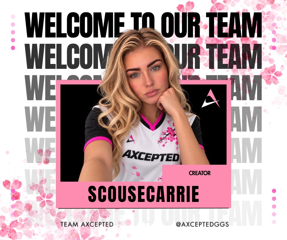 AXCEPTEDGG's tweet photo. Welcome our newest recruit!

@scousecarrie 

#axcepted #team #CommunityRadio

@RealWilzy
@_BubblesBoom_
@Moonstonesakura 
@SoarDogg
@Bluebreed361 https://t.co/gH2aWPUozn