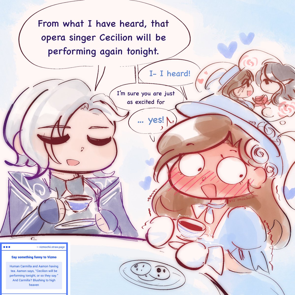 NotMochiiViz's tweet photo. [21] Daily Carmilla doodles until she gets a new skin!

[suggestions will be in the corner from now on! …. I should’ve done that sooner I’m so sorry about the previous posts 😭] https://t.co/D3H9nOdeP6