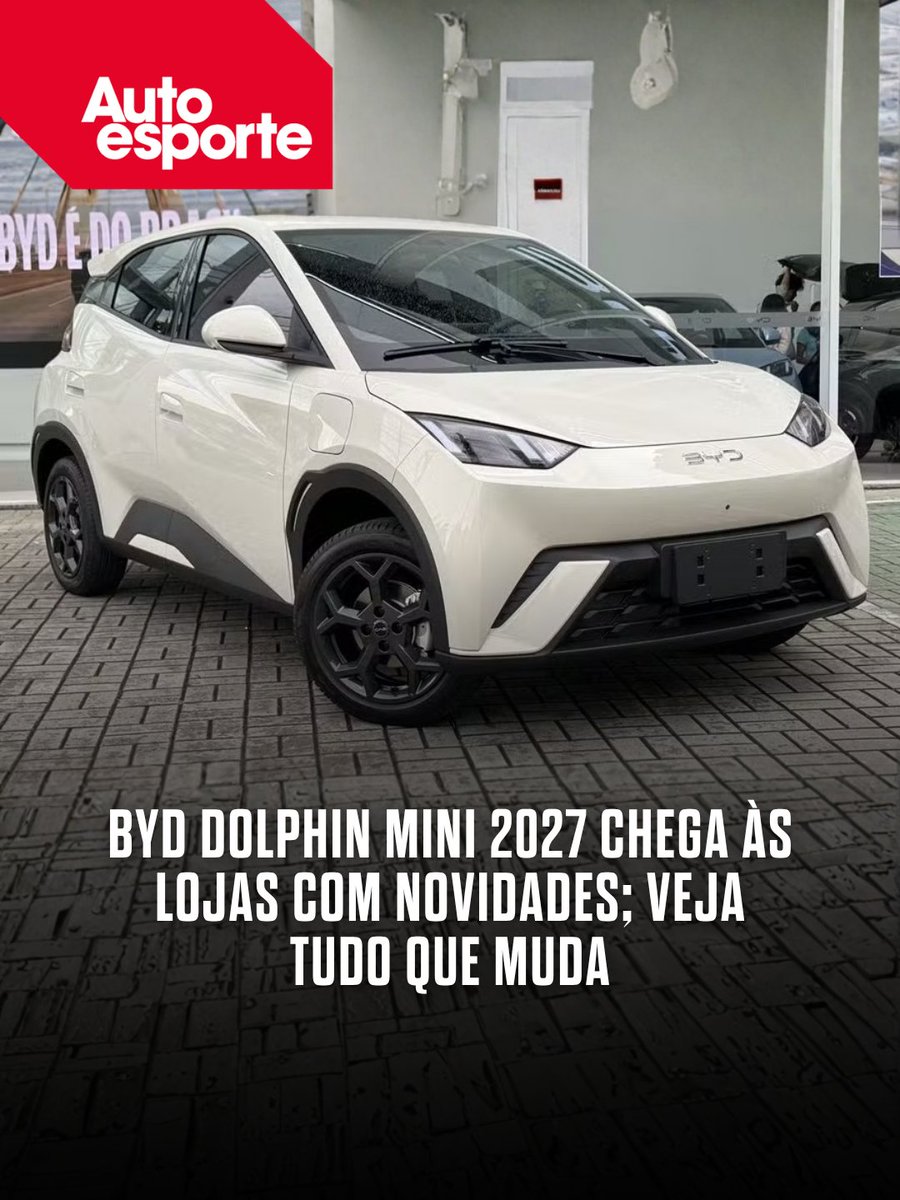 autoesporte's tweet photo. Carro elétrico mais vendido do Brasil teve recebeu mudanças externas e internas; confira os preços
https://t.co/qGBQwUIkcd https://t.co/FHpHHOvlJW
