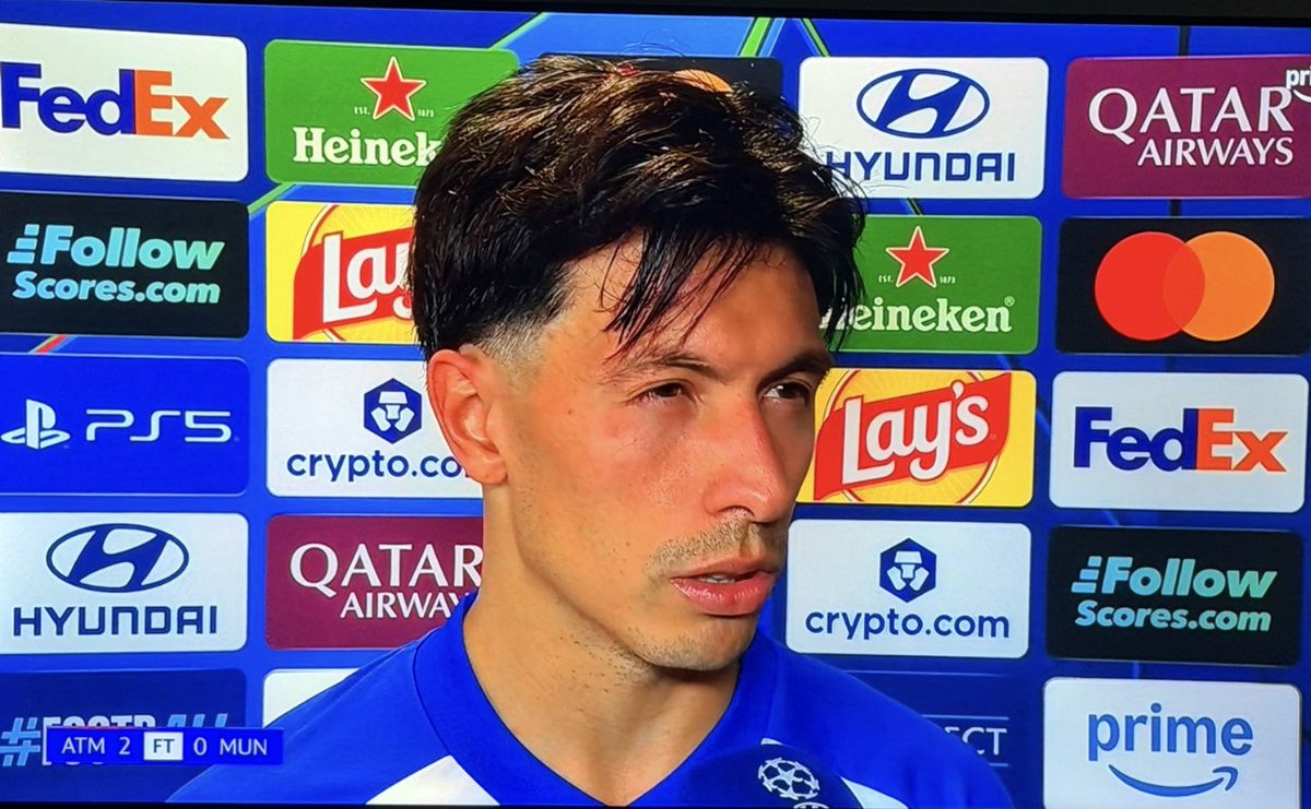 AdamJoseph's tweet photo. Lisandro Martinez, wow: “The performance was poor, really poor. I have to control myself. It mirrors our club currently. This isn’t a Champions League quality club.

I expected more investment in the summer. I have to be honest. To bring more players to compete because many teams bring many players.

Atletico have an amazing team and they deserve to win today. I expect more from our technical director. As players we have to do more.

But it's important to make a strong squad. The manager does his best. I don’t think so [he was backed]. He did his best.

If you don’t change, next season it’s a big problem.  You keep changing managers but what about other areas? It’s easy to say the coach, the players, but also we have to see others, huh?”