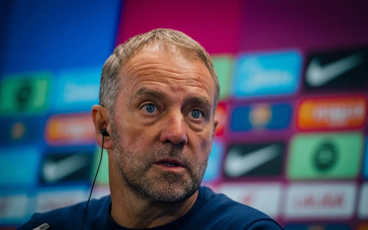 layode_abayomi's tweet photo. 🚨 Hansi Flick: "I think we played well in the first half as well. They had 1 attack and scored 1 goal."

"We have to improve of course, but this stadium was not easy. I'm very happy with the result." https://t.co/OIXbraaYfL