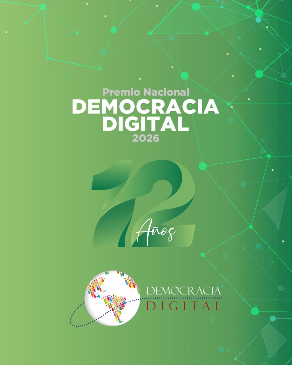 ddintorg's tweet photo. En esta 12ª edición renovamos nuestro compromiso con el impulso de iniciativas que promuevan la participación, fortalezcan la democracia y generen un impacto positivo en la sociedad.
Pronto conoceremos y celebraremos junto a los grandes proyectos de  2026🏆🏅 
#DemocraciaDigital https://t.co/E8OPcDdzGx