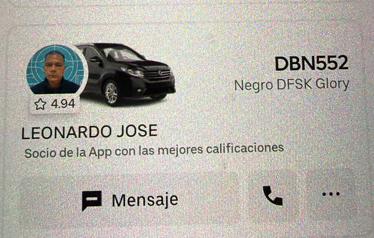 Brigi1608's tweet photo. Difundir,por favor.
Hoy, mi prima regresaba a su casa junto con una amiga. Este sujeto, conductor de Uber, cuando dejó primero a su amiga, comenzó a decirles cosas inapropiadas.

Tiene una calificación de 4.94, lo cual debería tranquilizar al usuario, pero pasan estas situaciones https://t.co/wcfpoV1i8I