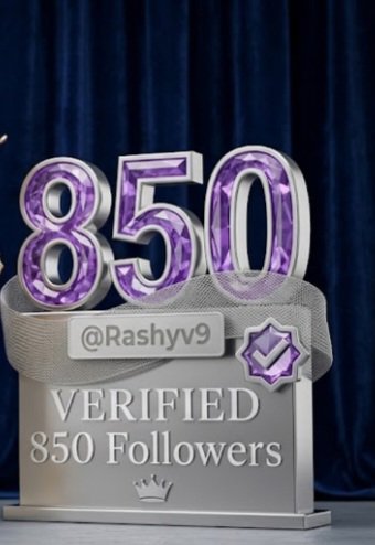Rashyv9's tweet photo. Do you need 850++ Active Followers 

Say >>>> Yess 

I will help you b00st your page 💪 https://t.co/r0ojQY7yNB