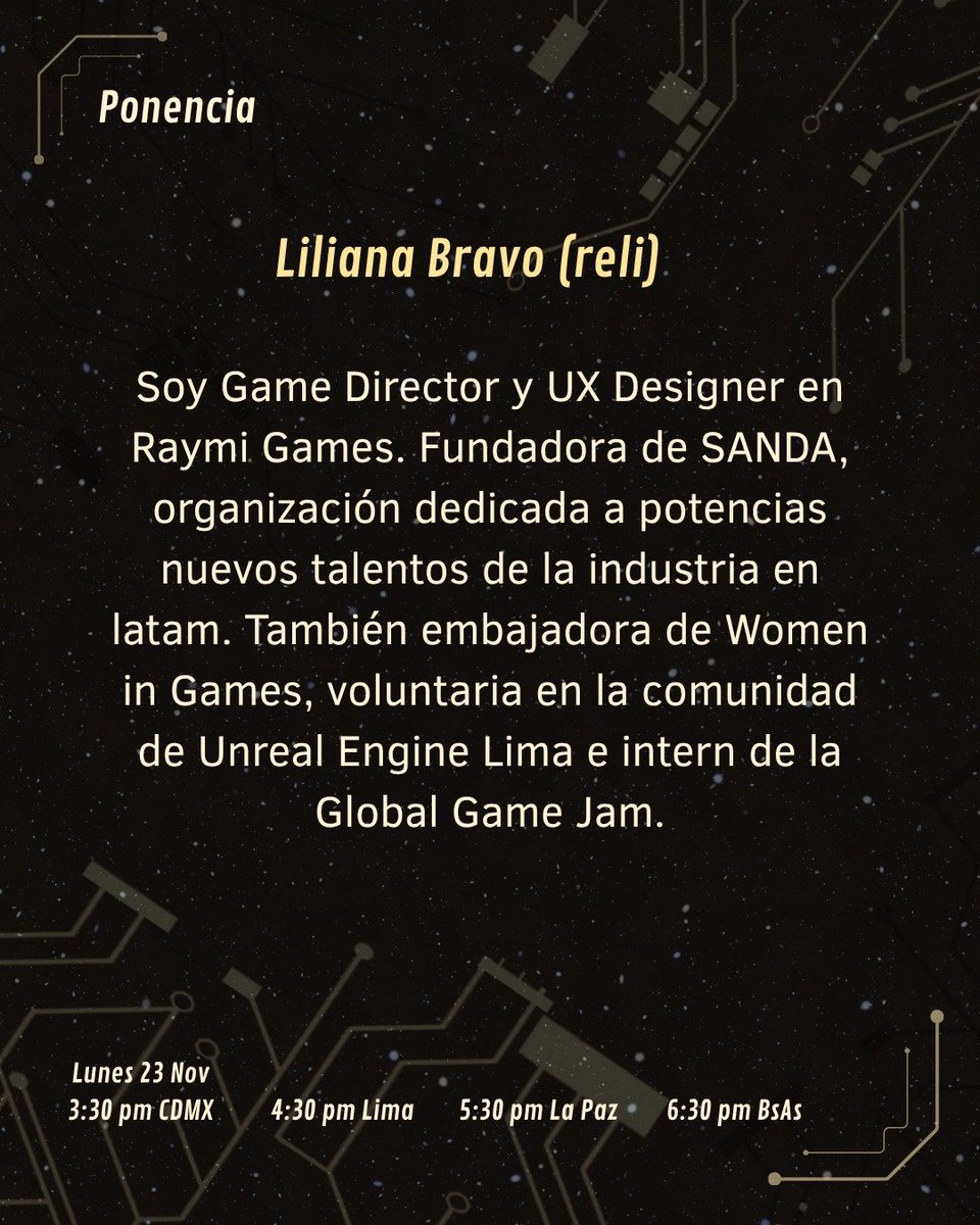 ForoLayout's tweet photo. Pueden ver esta charla a través de los canales de youtube de Foro Layout e IGDA México Sur
#gamedev #gaming #womeningames https://t.co/nTibhy8QlQ