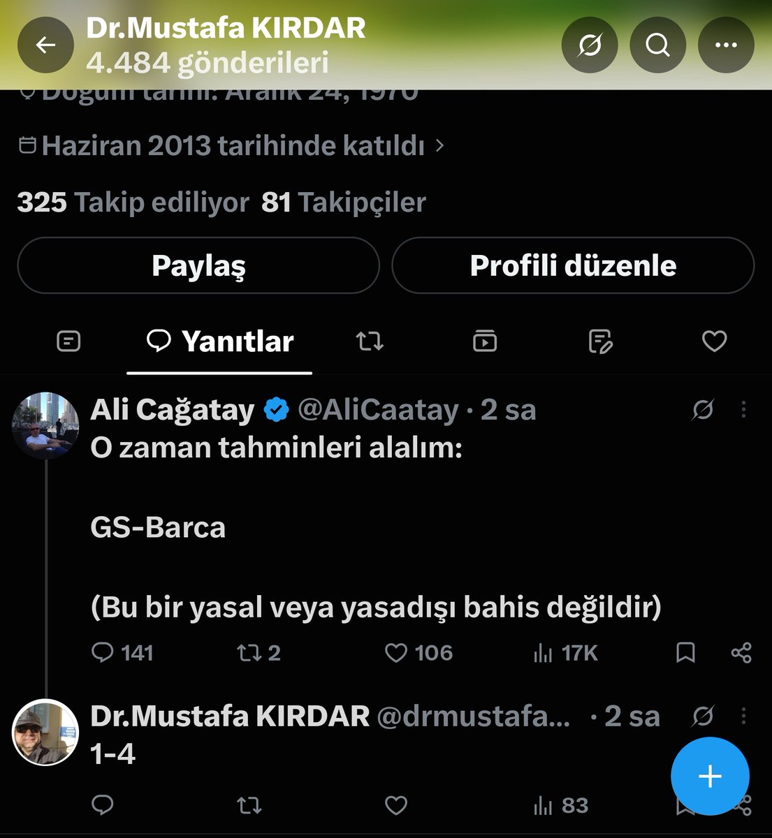drmustafakirdar's tweet photo. @RasimOzan_K Kaptık birşeyler sizden.:) https://t.co/NHnjgVhfm4