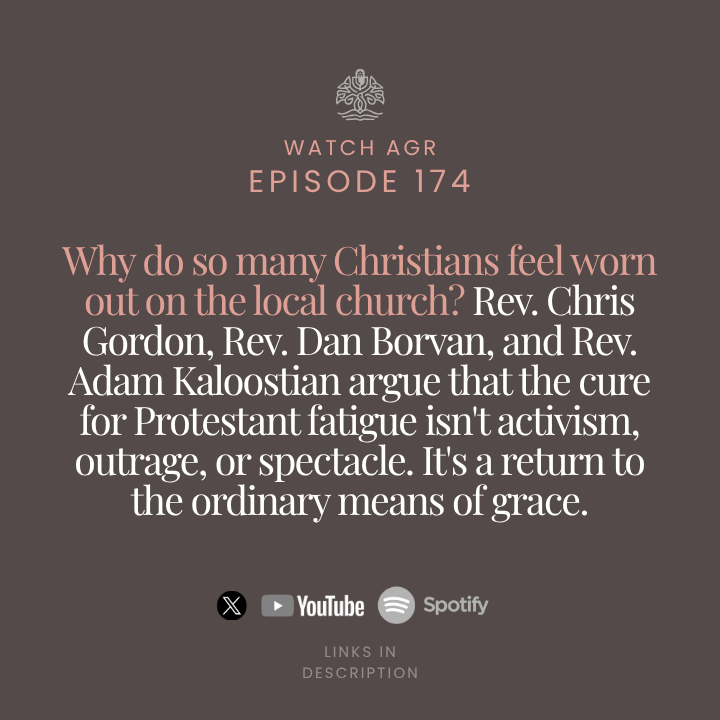 agradio1's tweet photo. NOW 𝘰𝑛 AGR:
The Church Formerly Known as Protestant - Part 2
Youtube: https://t.co/xblnG1RAsc
Spotify: https://t.co/5yR6teErBW
X: https://t.co/YvAzYlskS0
Apple: https://t.co/P1LA0j9MWo
@reformedventura
@danborvan https://t.co/vTMsVucOIW