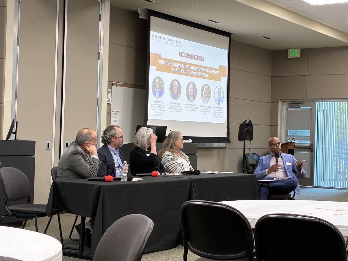 LifeScienceWA's tweet photo. We hosted the 2026 East West Life Science Summit in Spokane bringing together investors, founders, &amp; industry experts for insightful panel discussions! 

LSW also launched a new partnership with @HSSASpokane, @SpokaneGreater, and @LaunchpadINW. Learn more: https://t.co/1cQy5fsEGl https://t.co/OYacJIKzhY