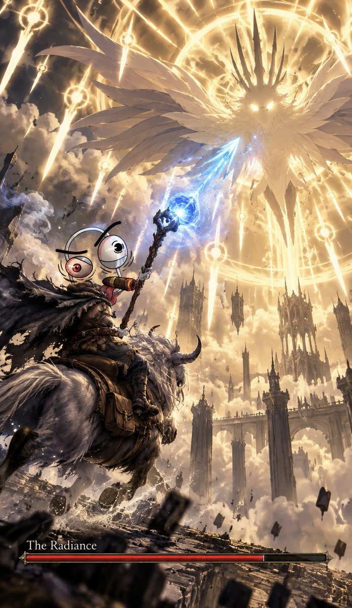 StiffyTheClip's tweet photo. STIFFY fighting THE RADIANCE. 

Harness the power of the gods. https://t.co/9fwIY5AQqe