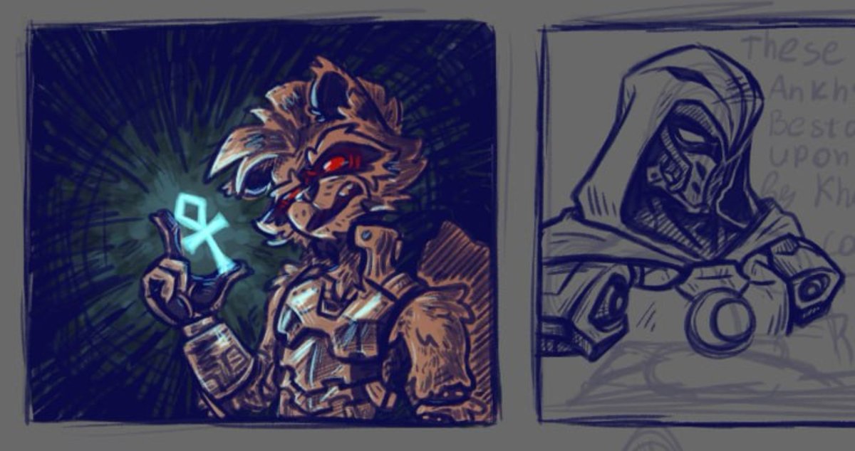 Tormilian's tweet photo. (WIP)
"What are these wierd keyhole things, anyway?"

Rocket, the job thief. And also the clothes thief. And maybe something else thief, considering his over 50 exes that wanted to kill him. https://t.co/HQBoFpBOlA