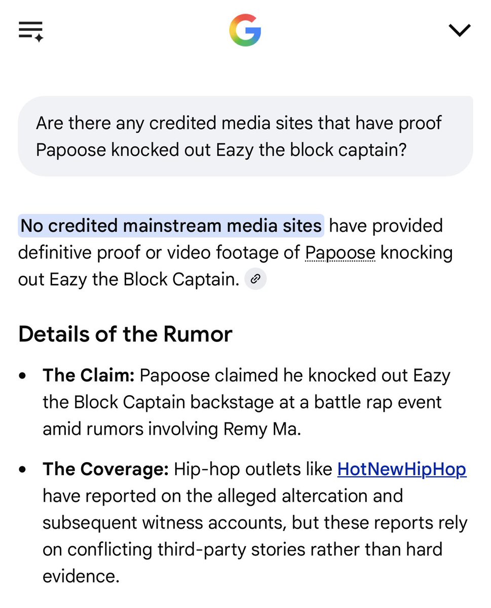 TheDivineTaurus's tweet photo. @Papooseonline There is literally no proof you knocked out Eazy the block captain. https://t.co/BV3jR9vy1T