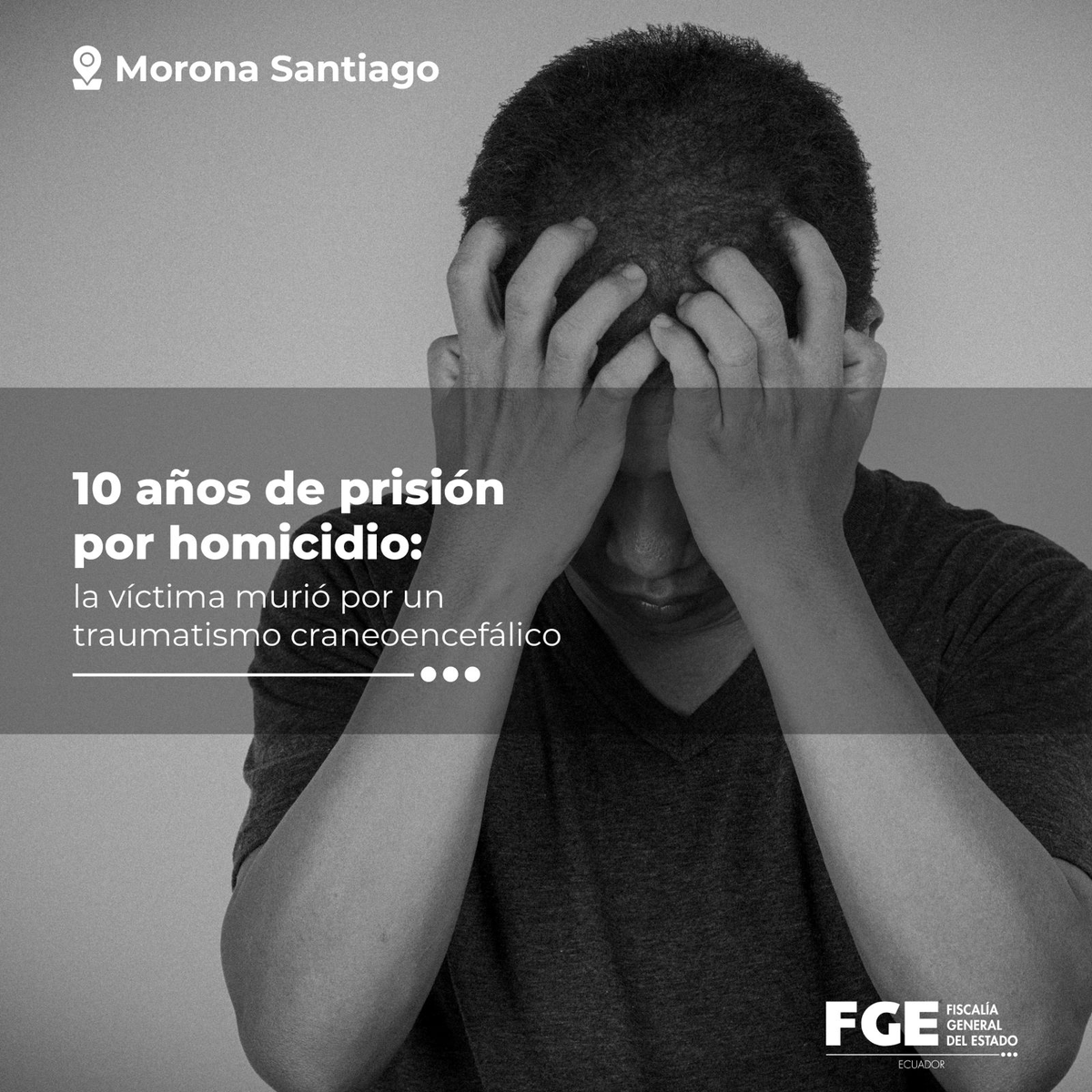 FiscaliaEcuador's tweet photo. #BoletínFGE | #MoronaSantiago: #FiscalíaEc demostró la responsabilidad de Dany Marcelo J. en el delito de #Homicidio. Los hechos ocurrieron en octubre de 2025, en #Palora.
Más información ⬇️
https://t.co/vFUAzPQ2pY https://t.co/iCmpFRLdjR