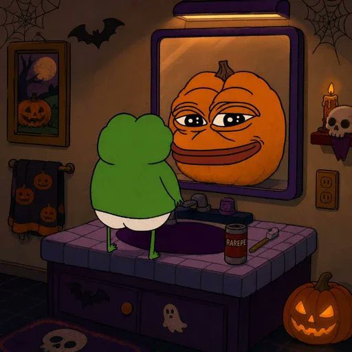 pumpkin_pepe_'s tweet photo. $PUMPE

The legend never dies. It only waits for the perfect season to return. 

The iconic PEPE is back, but this time with a Halloween twist!

2qAU9FxwNTiykfxwcURPoevmsMfDTwX3Fr2Kto3qhmLV https://t.co/hpqVr0bHGC