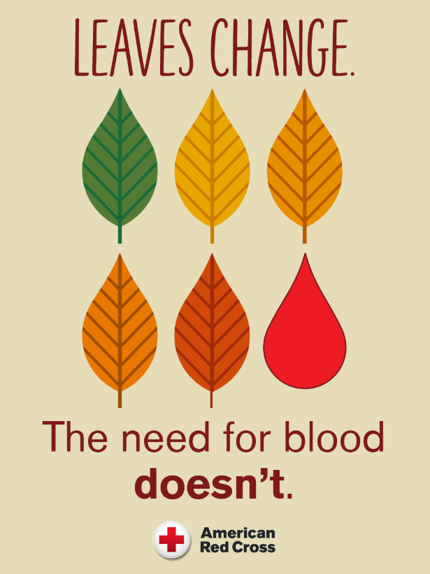 RedCrossNW's tweet photo. Seasonal activities can fill up the calendar, but patients still need donors. Come to give blood or platelets Sept. 21-Oct. 18 and get a $15 e-gift card to a merchant of your choice as our thanks. Book your time: https://t.co/2eptqTyMLi https://t.co/XT1bMnb9sE