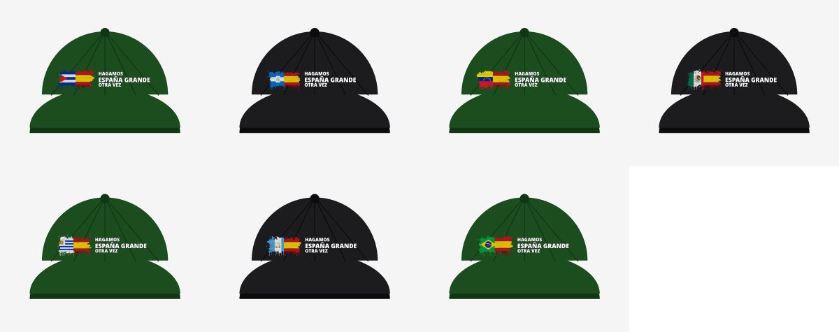 HispanosVOX's tweet photo. Tenemos camisetas, gorras, pulseras y muchos materiales lindos disponibles, de aquí al #29N hagamos grande nuestra identidad 🙏🙏🙏 https://t.co/Wgxx35UcSD