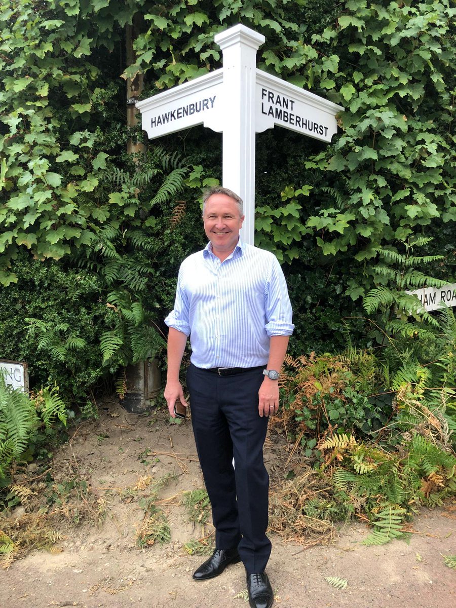 RTWCS's tweet photo. Another Civic Society award was presented to John Spence and Jez Hall  for the provision of a Facsimile Finger Post at the junction of Bayham and Birling Roads #TunbridgeWells for the new and the old- see below. https://t.co/NqesW6xKdS