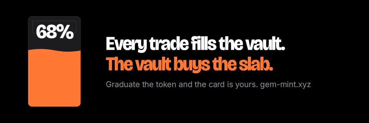 Gem Mint on X: "$GEM is live Gem Mint turns a tokens own trading into a ...