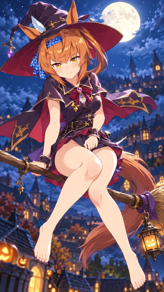 nise_oji's tweet photo. いいねありがとうございます✨
30♥達成したので次のキャラ
ハロウィンコスプレ
魔女 小悪魔 黒猫
フリオーソ
30♥で次のキャラ⤴
#AIart
#umamusume
#Furioso
たぶんフリオーソは露出の高いコスプレは
相当恥ずかしがると予想。 https://t.co/afZERAWPKU