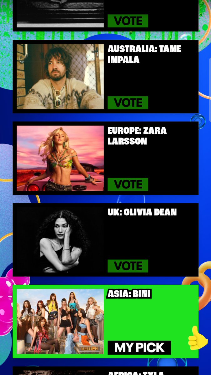 jnkvotingteam's tweet photo. 🏆 KIDS' CHOICE AWARDS 2026 — VOTING COLLABORATION 🏆

🚨 RUBIES, WE NEED YOUR ACTIVE PARTICIPATION! 🚨

🎯 DAILY TARGET: 300 VOTING PROOFS

📢 DAY 3 of our voting collaboration with @BINIVotingTeam! We need everyone to STEP UP and fulfill our commitment!

💗 RUBIES ➡️ Vote for BINI — Favorite Global Music Star.

💗 BLOOMS ➡️ Vote for #JENNIE — Favorite Music Collab ("DRACULA").

⚠️ VOTING IS UNLIMITED! Do not stop after casting just one vote. Keep voting and submit your proofs!

📸 If your device's default screenshot function isn't working, please install a screenshot app to capture your voting proofs.

🚨 300 PROOFS DAILY IS OUR TARGET! NO SLACKING, RUBIES!

📸 DROP YOUR VOTING PROOFS BELOW! ⬇️

🔗 https://t.co/3WR5b9QIQj