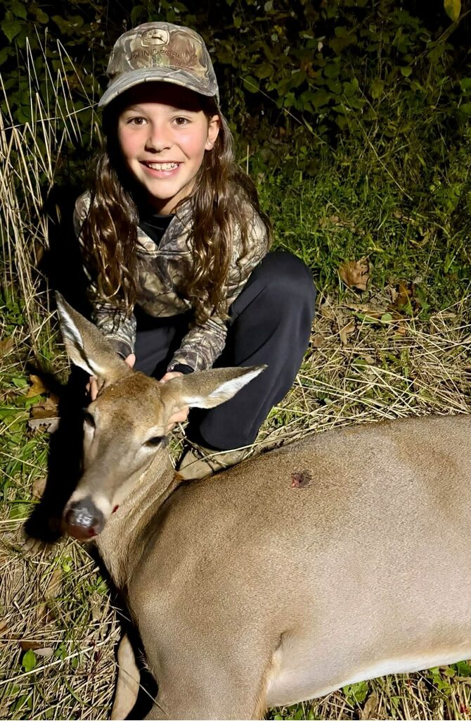 OUTDChannel's tweet photo. 🚨FIRST DEER ALERT🚨Help us congratulate Reese Miller from Cumberland Co, PA who knocked down her first deer with her Parker Hornet Extreme crossbow on Oct 6th while hunting with her dad. Luckily field hockey practice was cancelled and she was able to go on her first archery hunt. These are the stories we love to share! 

#FindYourAdventure #outdoors #hunting #deer #whitetail
