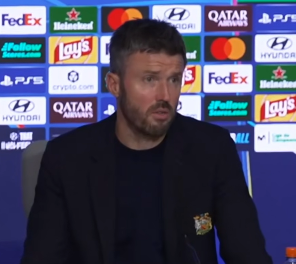 TouchlineX's tweet photo. 🚨🗣️ Michael Carrick: "We had a bad start with the game; we played against players who reached the semifinals last year." https://t.co/Vd11MmwEfG