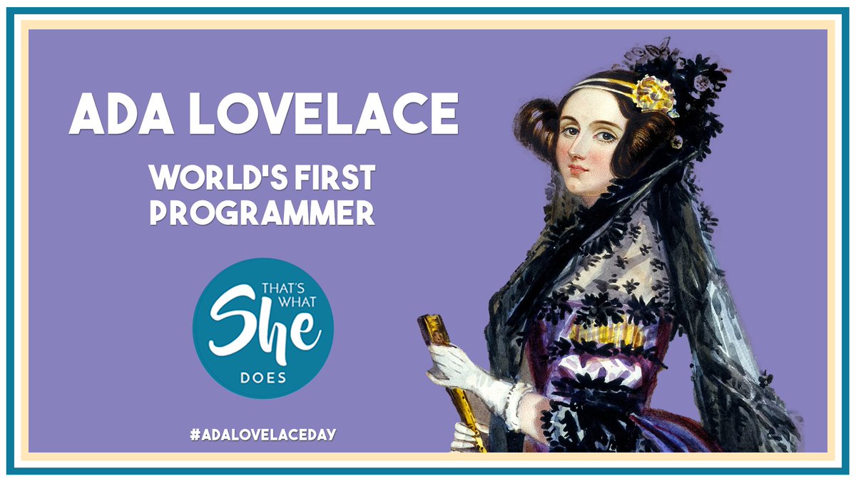 twsdnow's tweet photo. From early algorithmic theory to modern computing, #AdaLovelace proved that technical systems require deep creative imagination. Happy #AdaLovelaceDay to the engineers, innovators & thinkers who are shaping our future! #history #science #stem #engineering #computing #leadership https://t.co/5m8S3C0i81
