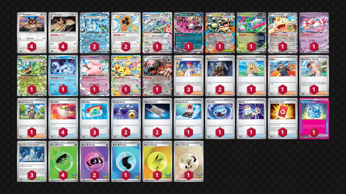 agonytcg's tweet photo. you guys kept asking for the secret sauce... so here is the tera box list I have been running :) feel free to try it out https://t.co/DfCXe66tE5