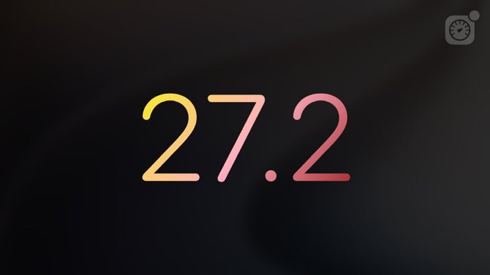 iSpeedtestOS's tweet photo. iOS 27.2 Public Beta 3 has been released by Apple!
You can opt in to public beta updates in Settings/General/Software Update/Beta Updates.
#iOS272PublicBeta3 #iOS272Beta3 https://t.co/xj039JXR4Y