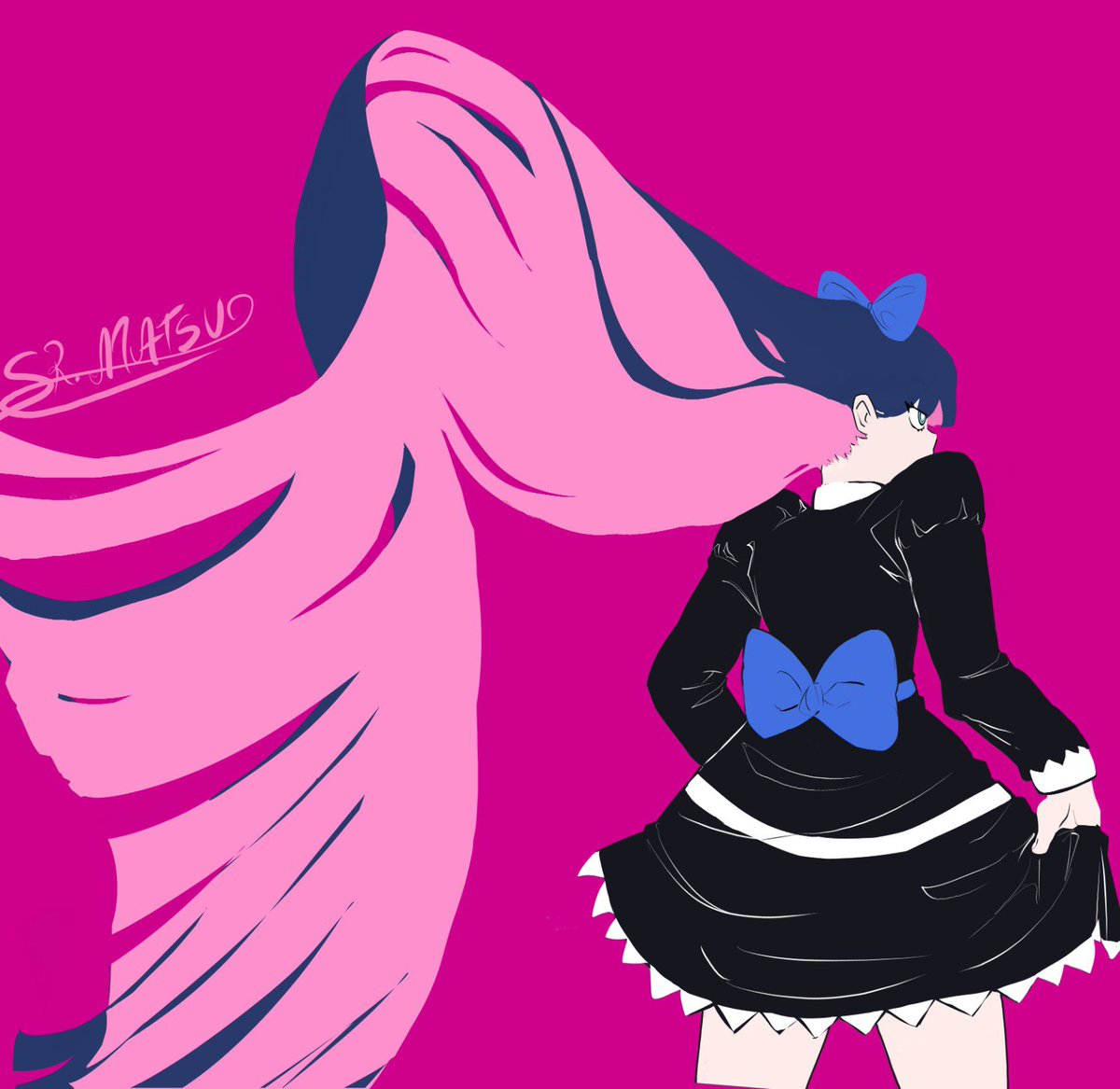 Sr_Matsuo's tweet photo. Panty &amp; Stocking
Pinktober - Stocking 

#art #illustration #drawing https://t.co/FSONDx1CrF