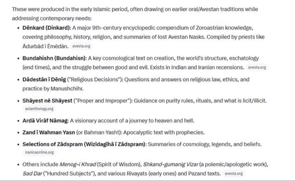 Smasher5501's tweet photo. @OysterHD @footballfanie @aldahriyy @Aladdin1OO1 @TaremisdaGoat Under Arab rule there was Zoroastrian religious literature in Middle Persian and most Iranians were Zoroastrian when Arab rule ended. Until the Safavids even until Soltan Hoseyn, a significant number continued remaining converted Zoroastrians. Safavids and Qajars were most brutal https://t.co/TY9E745Sac