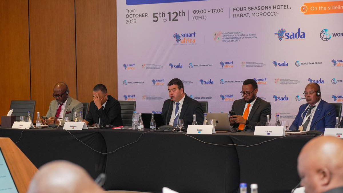 DataProtect_'s tweet photo. 🚀 Digital sovereignty needs strong cyber defences.

At #MoroccanCybersecurityWeek2026 in Rabat, DATAPROTECT addressed both priorities: Ali EL AZZOUZI on national digital control, and Keyser TABI on building high-performing SOCs and CERTs across Africa.

#Cybersecurity https://t.co/bwBzBI3Tqb