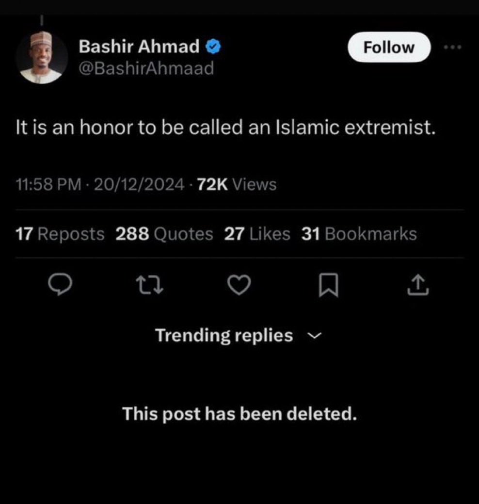 trigottista's tweet photo. You are running from the name of the perpetrators

Houthis aka Ansar Allah did it.

Islamic extremists just like you https://t.co/uTZmDQl8JX