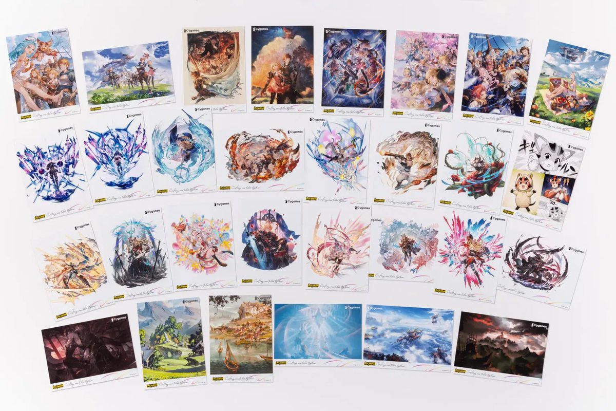 entame_print's tweet photo. ◤◢◤本日販売開始◢◤◢
 
サイゲームス15周年連載「サイゲームスメモリーズ」第4弾✨
 
『グランブルーファンタジー』のブロマイドが登場！全30種⚔
コンビニのマルチコピー機で購入できます🖨️
 
詳しくはこちら⬇️
https://t.co/TZCpGsRzZP
 
#エンタメプリント #グラブル https://t.co/KSxdc0wHyn