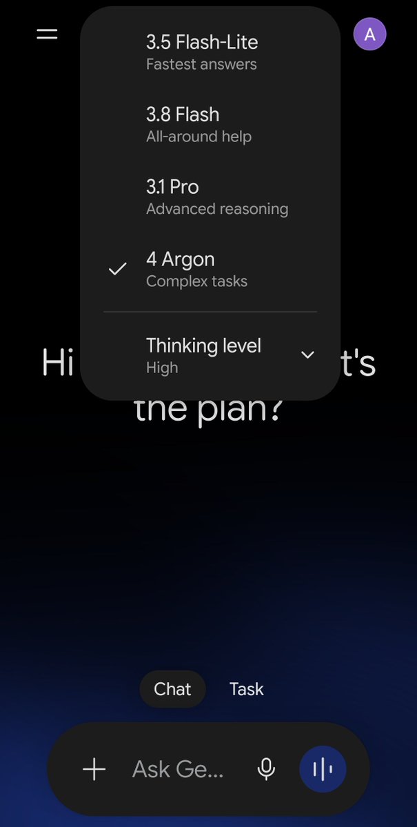 measajay's tweet photo. Thanks to @reliancejio and Mukesh Ambani, I am using Google Gemini 4 Argon completely free.
#gemini4 #geminiargon.
.@sundarpichai
Activated through My Jio App.
#ai https://t.co/tXC4nOOHN0