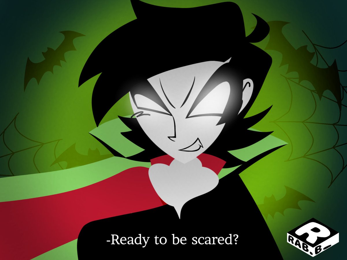 rabblade's tweet photo. boo! #spookymonth https://t.co/yxVvy5lPQQ