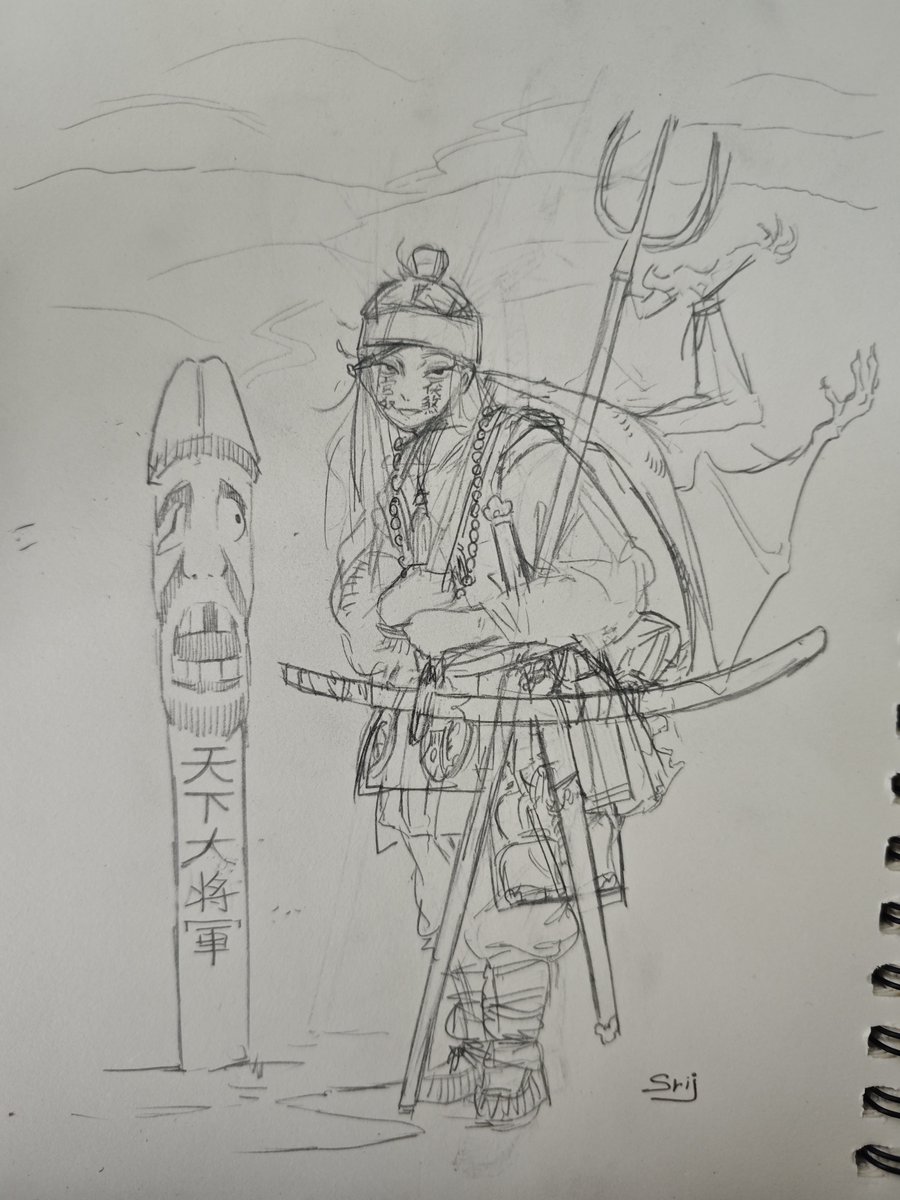 srihanzyava's tweet photo. random idea:the Witcher,but happening in Joseon style fantasy world https://t.co/BGgBEQsp74