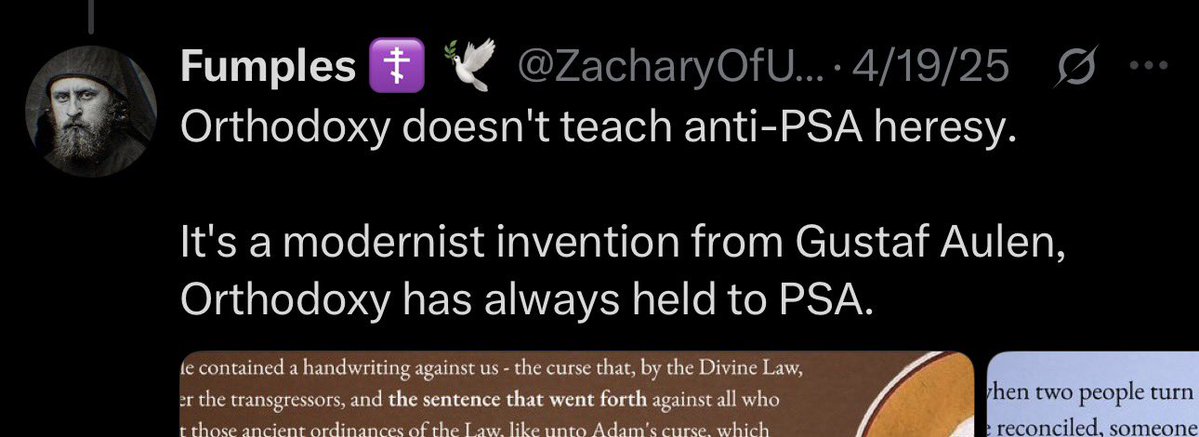 C2Antiquity's tweet photo. Unfortunately, the fate of all Latinizers is apostasy. 
Orthodoxy and PSA do not mix. https://t.co/G01mhYhTGo