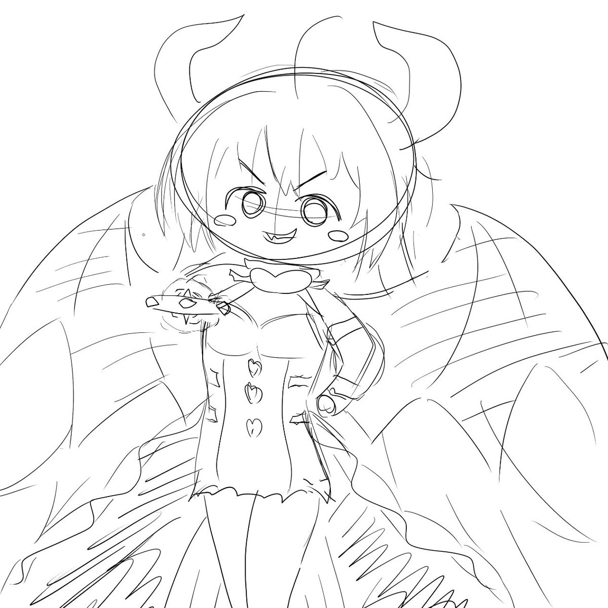 sasami_gsr234's tweet photo. ハロウィンに向けてこういう絵を描きたいなと…
間に合うのか？？ https://t.co/c5QHVF93Oh