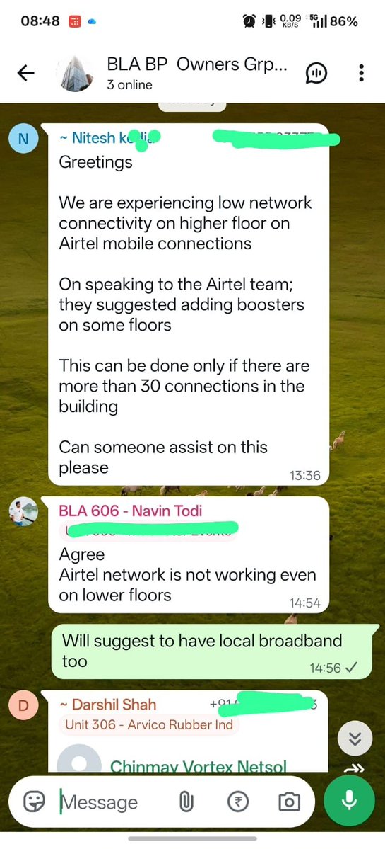 100rabSohrab's tweet photo. @Airtel_Presence @airtelindia Involved in two society groups. Both group members are complaining about pathetic network of Airtel https://t.co/Y490dJXghg